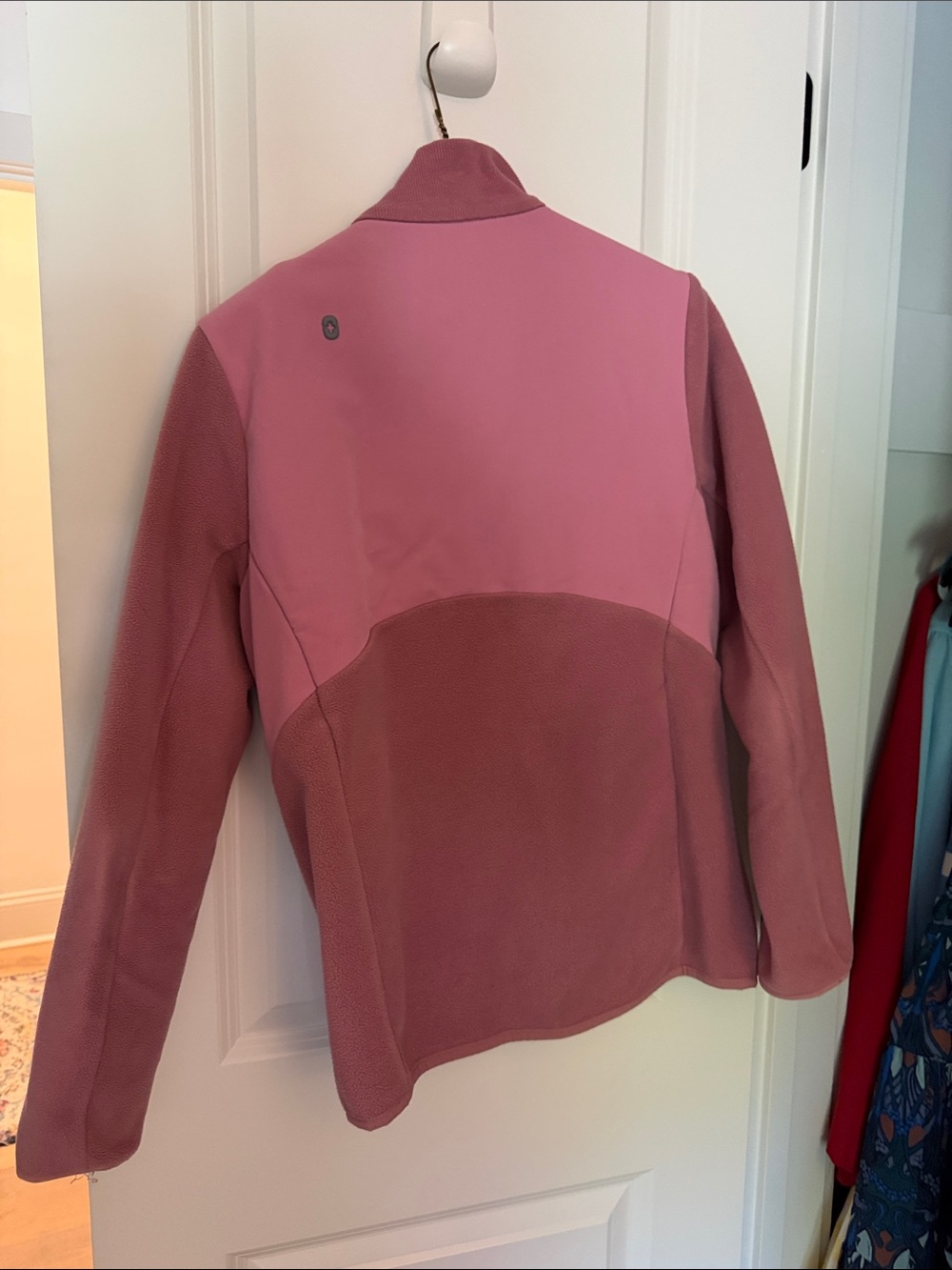 Figs Fleece Jacket Pink S - Picture 3 of 4